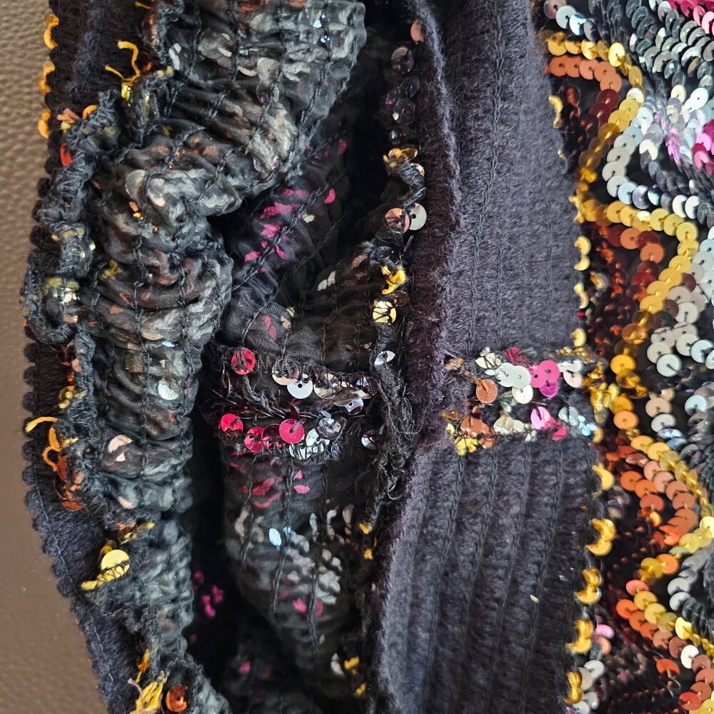 Vintage Sequin Dolman Top - Picture 8 of 8